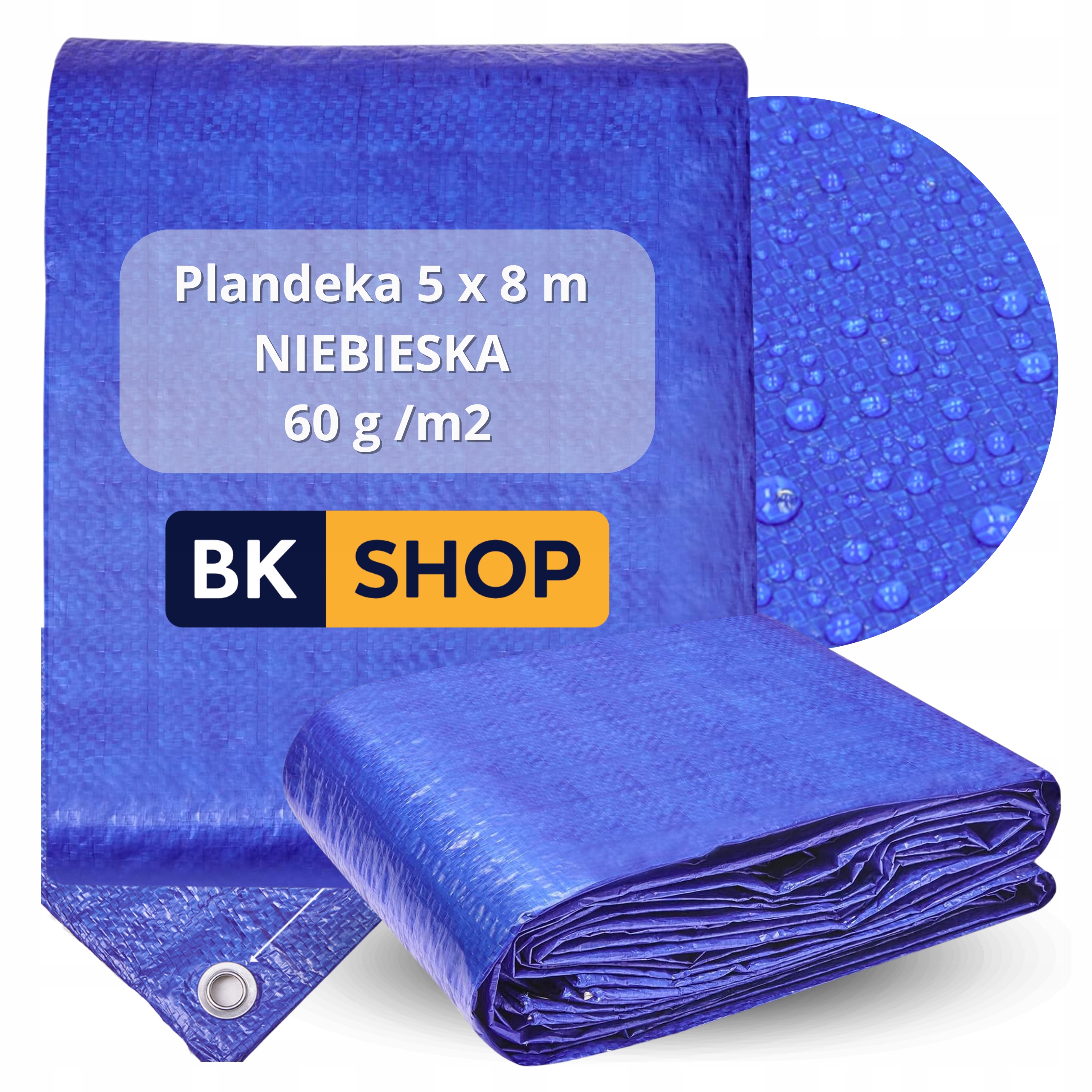 Univerzálna ochranná plachta 5x8 m, vodeodolná a mrazuvzdorná